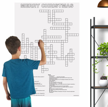Merry Christmas Giant Crossword Puzzle